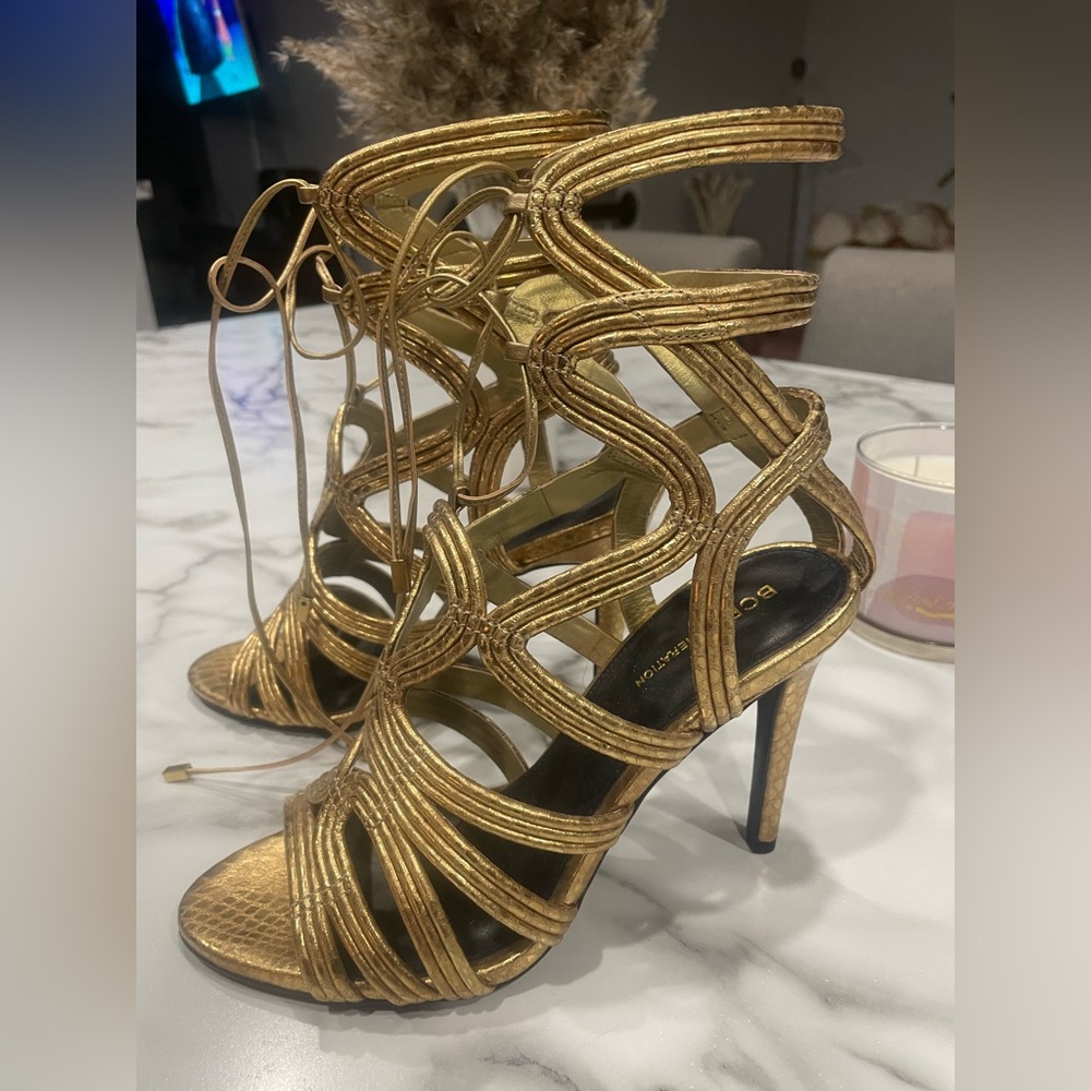 Bcbg gladiator heels
